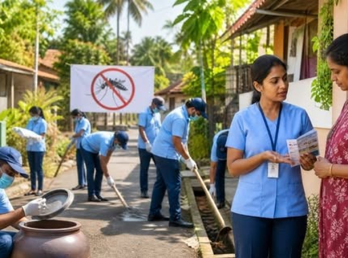 டெங்குவை எதிர்த்துப் போராடுவதற்காக இன்று (15) முதல் டெங்கு கட்டுப்பாட்டு வாரம் அறிவிக்கப்படுகிறது