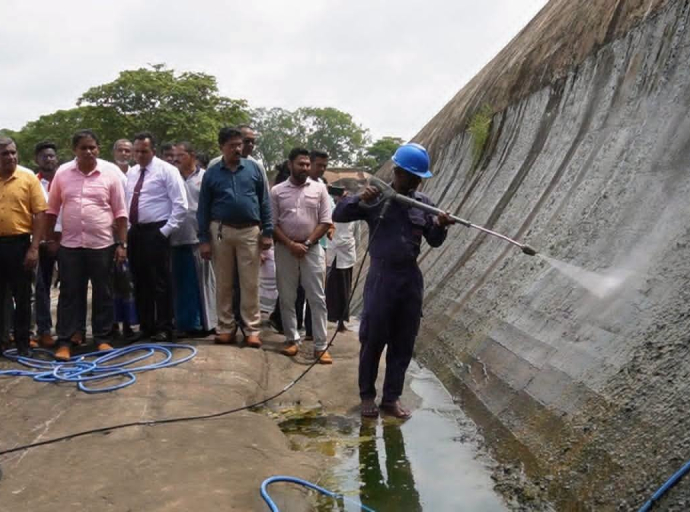 கலா வெவ புனரமைப்புப் பணிகள் ஆரம்பம் - நீர் கசிவை முற்றாகத் தடுப்பதற்கு நடவடிக்கை