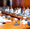 இந்திய நிதியுதவியின் கீழ் மலையக மக்களுக்காக நிர்மாணிக்கப்படும் வீட்டுத் திட்டத்தின் முன்னேற்றம் குறித்த கலந்துரையாடல்