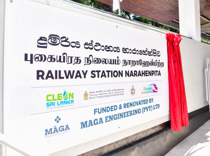 'Dream Destination' திட்டத்தின் கீழ் நவீனமயப்படுத்தப்பட்ட நாராஹேன்பிட்டி புகையிரத நிலையம் மீண்டும் மக்கள் பயன்பாட்டிற்கு