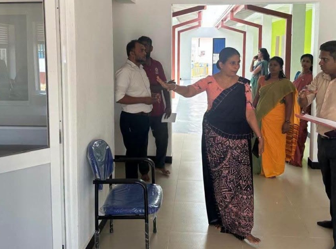 திறன் அபிவிருத்தி பகல் நேர பராமரிப்பு நிலையத்தின் முன்னேற்றம் தொடர்பாக சமூக சேவைகள் திணைக்களத்தின் பணிப்பாளர் கண்காணிப்பு விஜயம்