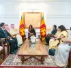 இலங்கைக்கான சவூதி அரேபிய இராச்சியத்தின் தூதுவர் பிரதமரைச் சந்தித்து விடைபெற்றார்