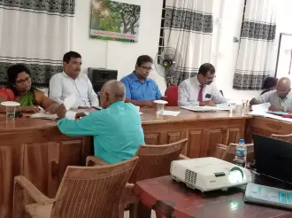 கரைச்சி பிரதேச செயலர் பிரிவில் காணி நடமாடும் சேவையூடாக காணிப்பிணக்குகளுக்கு தீர்வு.